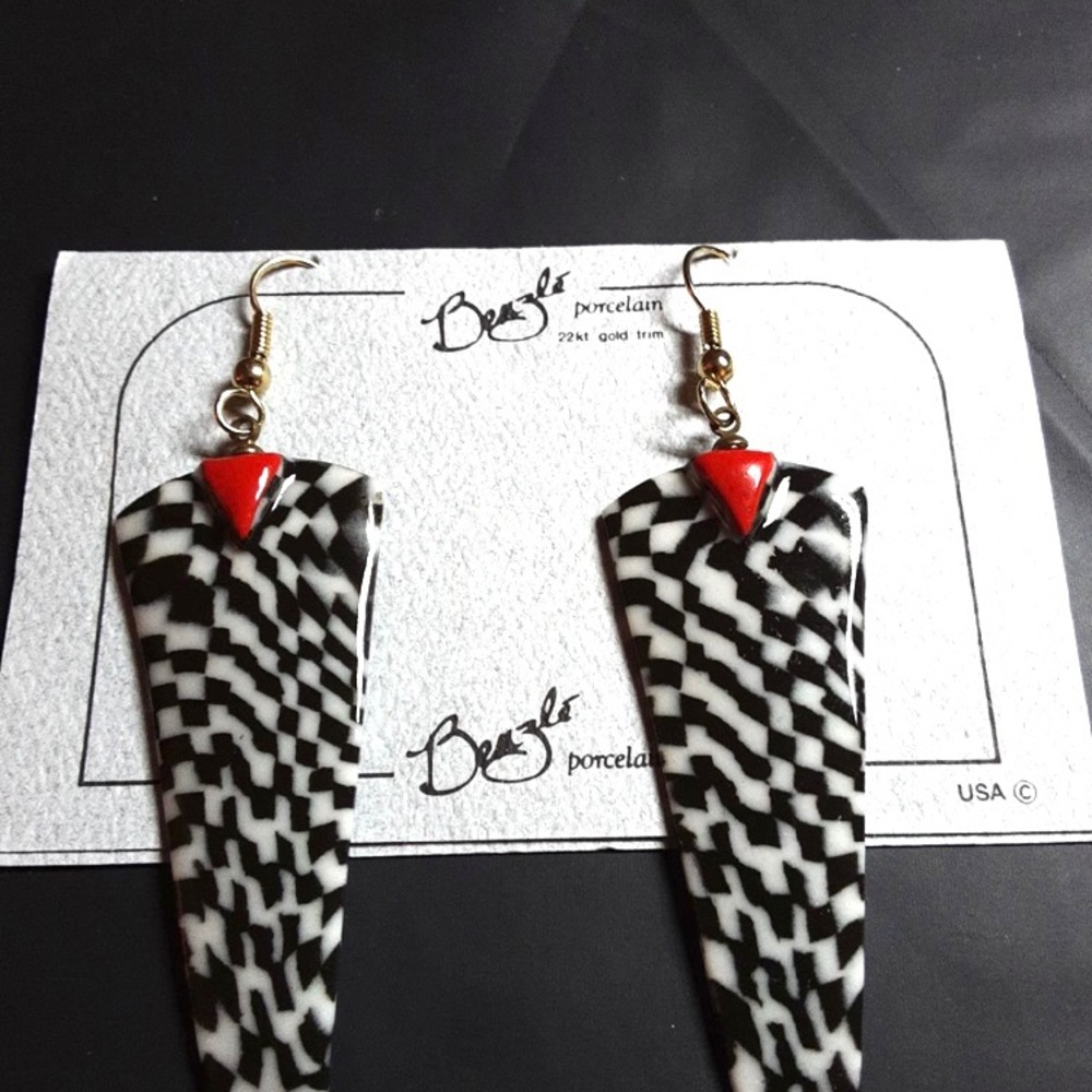 Benzle Porcelain Earrings
